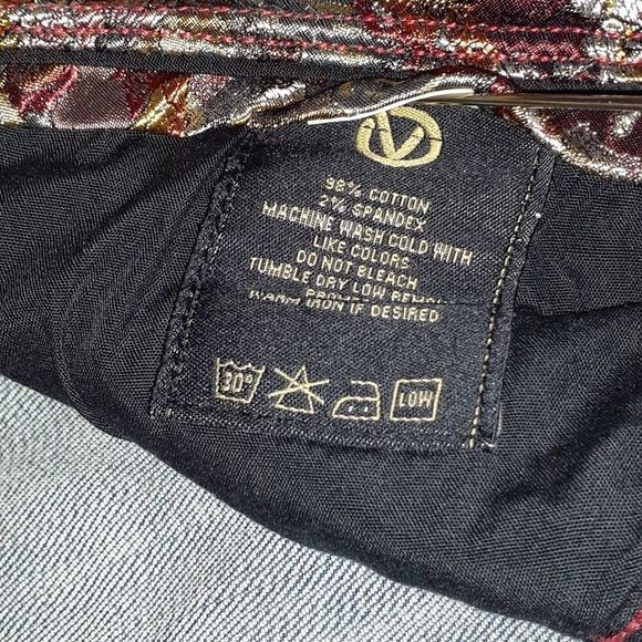 Vigoss Milan Flap Pocket Bootcut Jeans Satin Waist - Picture 4 of 9